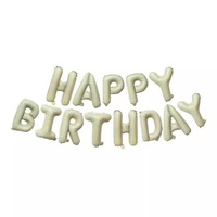 Nouveau design grande taille hélium numéro feuille ballons 32 pouces 40 pouces couleur crème numéro ballon fête décoration photographie accessoires