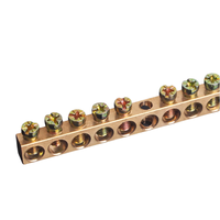 Bornier à vis en laiton-Connecteur de fil en laiton résistant à la corrosion pour PCB/boîte de distribution