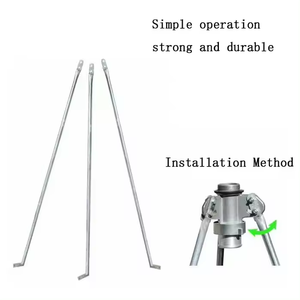 Pistola de Riego en Oferta, Soporte de Trípode para Aspersor de Riego de 1.2 m, Accesorios para Sistemas de Riego Agrícola - Product Image 3