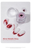 Ensemble de poudres à ongles MyBeautyNails en bois avec miroir transparent, chrome, perle, clair de lune, 48, 12, 24 couleurs, ensemble de poudres à ongles chromées