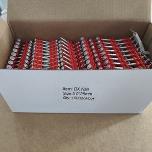 Clous collés rouges compatibles 25 mm <span class=keywords><strong>hilti</strong></span> Direct <span class=keywords><strong>Bx3</strong></span> <span class=keywords><strong>hilti</strong></span> - Product Image 1