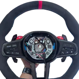 Volante CS para <span class=keywords><strong>BMW</strong></span> 3 4 5 Series G20 G21 G80 G81 G22 G23 G26 G30 G32 G87 G80 Volante deportivo adecuado de cuero de ante - Product Image 2