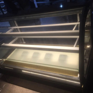 Vetrina Refrigerata Elettrica Rettangolare da Banco per Torte, <span class=keywords><strong>Doppia</strong></span> <span class=keywords><strong>Porta</strong></span>, Espositore Refrigerato per Alimenti Freddi da Pasticceria, Controllo Digitale, 501L - Product Image 3