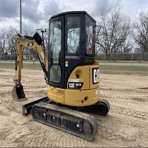 Excavadora usada Caterpillar 303.5E Mini 3,5 Ton Excavadora hidráulica de segunda mano sobre orugas 305E2 306,5 307E2 de alta calidad - Product Image 4