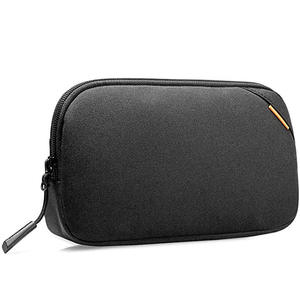 Digital Storage Bag Canvas High-End Business Trip Travel <strong>Data</strong> Cable Hard Drive Power <strong>Bank</strong> Portable Handy - Product Image 1