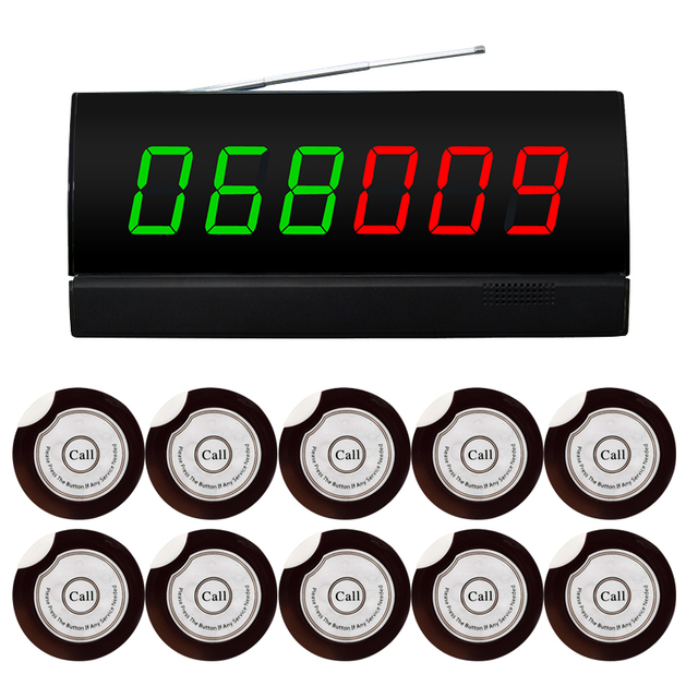 Wireless Pager Teahouse Restaurant Cafe Supermarket Service Bell signal Bell Internet Cafe Beauty Salon Call Bell