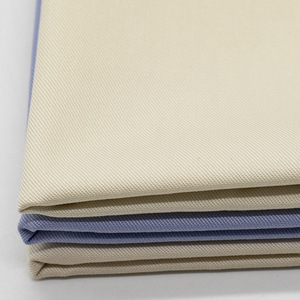 En stock – Tissu sergé peigné en polycoton non élastique, tissé, couleur kaki, pour vêtements de travail industriels - Product Image 5