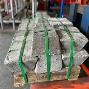 Factory Sale Price High Purity Antimony Ingots 99.65% Purity For Hardener Metallurgy Storage Battery