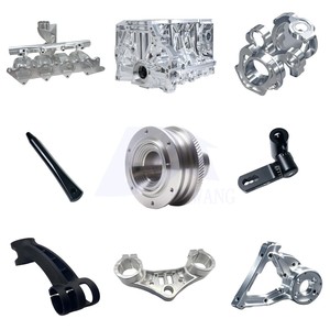 ชิ้นส่วนข้อต่อโลหะอะลูมิเนียมอัลลอยด์สำหรับงานกัดเครื่องจักร CNC - Product Image 1