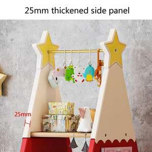 Estantería Infantil con Forma <span class=keywords><strong>de</strong></span> Árbol <span class=keywords><strong>de</strong></span> Navidad, Librería Giratoria <span class=keywords><strong>de</strong></span> Madera para Estudio, Habitación Infantil, Dormitorio, <span class=keywords><strong>Biblioteca</strong></span> - Product Image 5