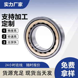 Cylindrical Roller Bearings NU1004EM 20x45 mm Brass Cage P0 Precision Electric Motors Agricultural <b>Machinery</b> - Product Image 5