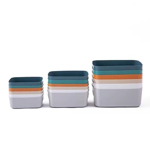 High Quality PP Plastic Desktop Storage Box Stackable Sundries or <b>Toy</b> Storage Basket for Cosmetics or Small Items - Product Image 3