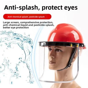 Histay High Temperature Radiation Protection Mask Face <b>Shield</b> Resistant 1000 Degrees Durable PC Material Gray Visor ATPV - Product Image 2