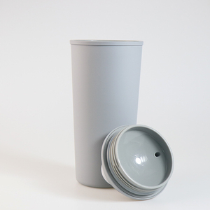 Vaso de Café de Plástico PP Libre de BPA con Pajita de Silicona, Ecológico, Deportivo, 500 ml, para Fitness - Product Image 5