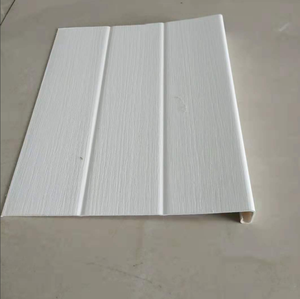 Revêtement mural extérieur en PVC, panneau mural extérieur en <span class=keywords><strong>bois</strong></span> grainé, pare-vent, co-extrusion, revêtement mural <span class=keywords><strong>horizontal</strong></span> - Product Image 2