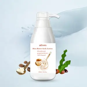 High effect moisturizing smooth body nourishing skin lightening shea buter body lotion