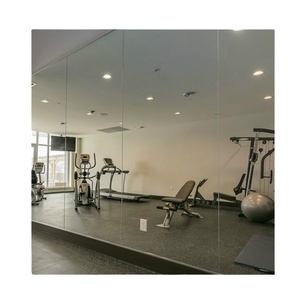 Large <b>Silver</b> Vinyl Back Gym Wall <b>Mirror</b> Glass Sheet with Best Price From Fitting <b>Mirror</b> Glass Factory Dance Room <b>Mirror</b> - Product Image 1
