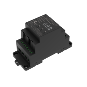 Skydance D4 12-24VDC RGB RGBWDMXコントローラー数値ディスプレイPWMDMXデコーダーDin Rail4チャンネルLED調光器 - Product Image 4