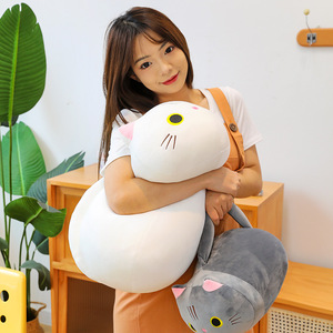 Simpatica bambola di gatto lunga 30 cm giocattolo di peluche personalizzato gattino PP cotone imbottito peluche cuscini di peluche creativi giocattoli di peluche - Product Image 4