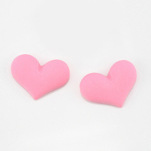 Miniatures en résine en forme de cœur macaron, accessoires d'artisanat pour la création de bijoux, épingles à cheveux, broches, et pour la personnalisation de coques de téléphone et aimants de réfrigérateur faits main - Product Image 6