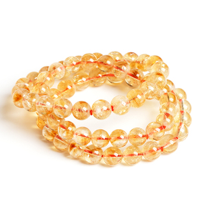 JD GEMSJewelry regali per la <span class=keywords><strong>festa</strong></span> <span class=keywords><strong>della</strong></span> <span class=keywords><strong>mamma</strong></span> braccialetto di guarigione energetica di cristallo naturale gemma citrino con perline <span class=keywords><strong>bracciale</strong></span> - Product Image 6