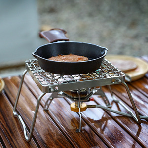 Support de brûleur extérieur en acier inoxydable, grille de barbecue portable, support de plaque de cuisson avec sac de rangement - Product Image 1