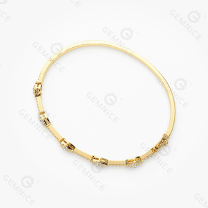 Famous Luxury Designers Jewelry Evil Eye Diamond Designer <strong>Bangle</strong> <strong>Bracelet</strong> - Product Image 2