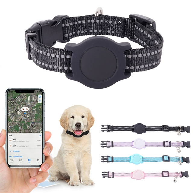 Smart Pet Cat Dog Anti-Lost Location Tracking GPS Pet Dog Tracker Collar for Android IOS Universal