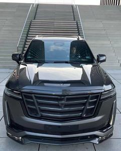 ชุดแต่งคาร์บอนไฟเบอร์ LD-Style สำหรับ Escalade สภาพใหม่ ดิฟฟิวเซอร์ลิปหน้า สปอยเลอร์ ชุดแต่งไวด์บอดี้ อัพเกรดปี 2020- GMT1XL - Product Image 5