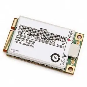 MC8781 โมดูลไร้สาย WWAN HSUPA HSDPA UMTS GSM GPRS ขอบมินิ PCIE การ์ด 3g โมเด็ม