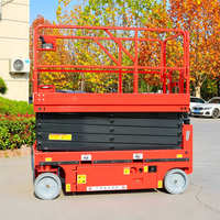 Plataforma Elevadora Hidráulica Compacta de 6m/8m/10m/12m/14m, Equipo de Elevación Resistente para Operaciones de Manipulación en Talleres