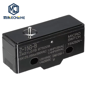 Interruptor Básico Z-15GQ-B Z-15GL-B SPDT con Palanca de Rodillo, Interruptor de Acción Rápida 15A, Z-15GQ-B Z-15GL-B 15A 250VAC - Product Image 1