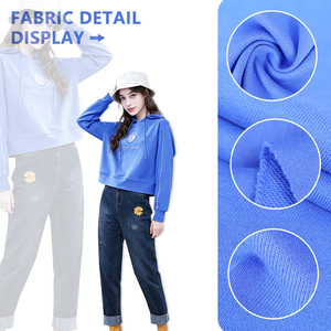 ผ้าเทอร์รี่ถักผสมคอตตอนโพลีเอสเตอร์ 32S, 250GSM, กว้าง 185 ซม., สำหรับเสื้อสเวตเชิ้ต, กางเกงสเวตแพนท์ และชุดลำลอง - Product Image 4