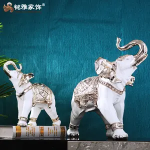 Wholesale home decor crafts modern resin elephant decoration