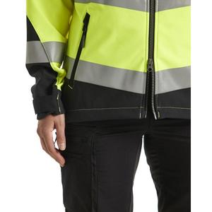 BLAKLADER - 479125133399M Women’s <b>Hi</b>-<b>Vis</b> <b>Softshell</b> <b>jacket</b> Yellow/Black - EAN 7330509776667 <b>HI</b>-<b>VIS</b> WORKWEAR - Product Image 5
