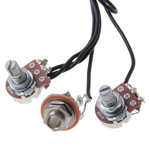 4-Saitiger Vorverdrahteter Single-Coil E-Gitarren-Tonabnehmer mit Schallloch-Holzgitarren-Tonabnehmer und Potentiometern - Product Image 6