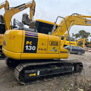 Excavatrice hydraulique sur chenilles Komatsu PC130 d'occasion, 13 tonnes, moteur Cummins, modèle 2024, faible coût d'exploitation, pompe hydraulique 0,7m - Product Image 1