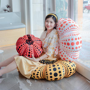 Dibujos animados Kusama Yayoi calabaza almohada abajo algodón peluche regalo <span class=keywords><strong>de</strong></span> <span class=keywords><strong>Halloween</strong></span> PP algodón relleno lavado técnicas para aliviar el estrés - Product Image 3