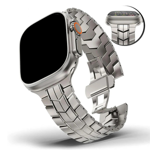 Nueva Correa de Reloj Inteligente para Hombre, Impermeable, de Aleación de Metal de Lujo, Correa de Titanio para <span class=keywords><strong>Apple</strong></span> <span class=keywords><strong>Watch</strong></span> <span class=keywords><strong>Ultra</strong></span> - Product Image 6