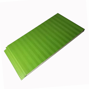Revestimiento exterior de la casa prefabricada del tablero de la pared del bocadillo de la espuma de la pu decorativa de los <span class=keywords><strong>pan</strong></span> - Product Image 1