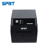 SPIRIT-Impresora térmica de recibos de 80mm, gran oferta, en blanco y negro, para cocina de supermercado con descarga de controlador