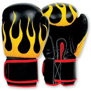 Gants de boxe en cuir PU imprimés personnalisés de la meilleure qualité, durables et élégants, étanches, OEM, vente en gros - Product Image 5