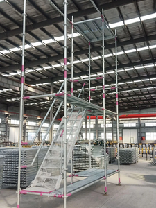 Trọng lượng nhẹ kwikstage nền tảng Xây dựng nhôm giàn giáo tháp cầu thang thang để bán - Product Image 2