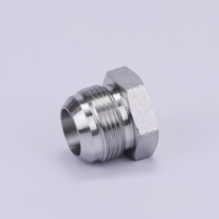 Raccords de Tuyau Hydraulique JIC en Acier au Carbone YB de Haute Qualité, Adaptateurs Mâles Plaqués Zinc, Vente en Gros, Norme EATON 4J