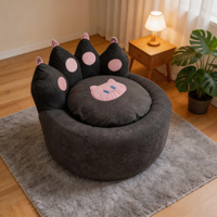 Fauteuil de salon anti-griffures pour chat, sans cadre, compressé sous vide, monoplace, idéal pour la maison, l'hôtel et le studio (vente en gros)
