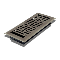 Grille de retour d'air de plafond de registre de plancher de ventilation d'air de galvanisation d'OEM à vendre