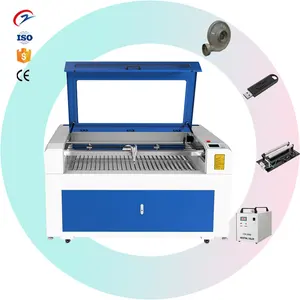 Máquina de gravação a laser co2 dourada, 9060