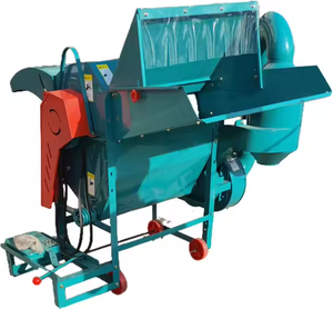 Grande capacità di risone sgusciatore di riso thrasher/frumento di soia trebbiatrice con motore forte - Product Image 4