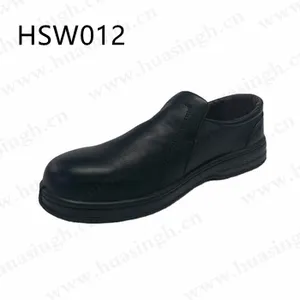 YWQ,cheap price lab anti-hit black medical safety shoes abrasion resistant PU outsole ESD work shoes HSW012