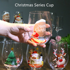 Verre à whisky personnalisé avec logo, 500 ml, 16 oz, tasse créative en forme de renne de Noël, cadeau de Noël, tasse à eau ou à café en forme d'œuf - Product Image 6